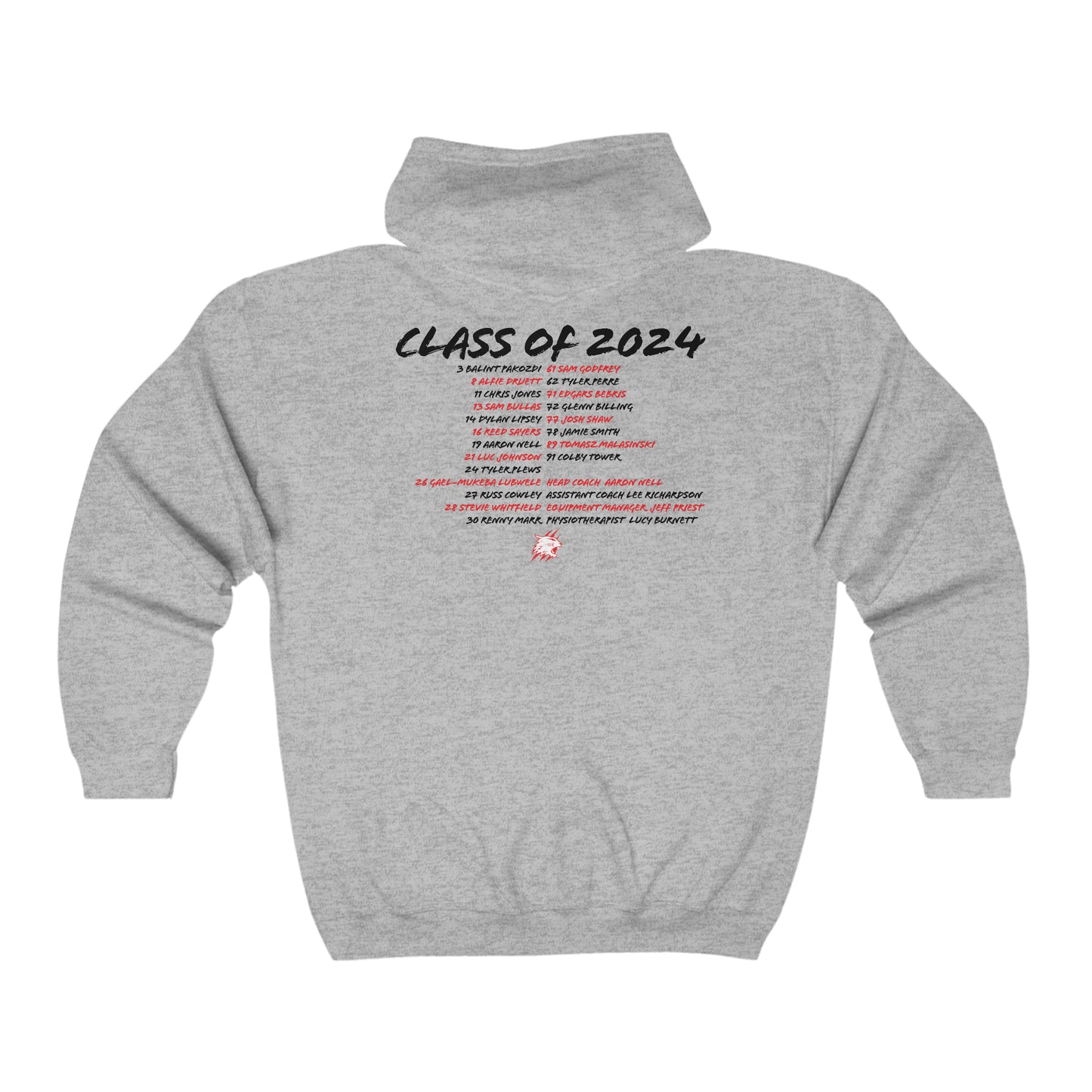 Full Zip Hoody
