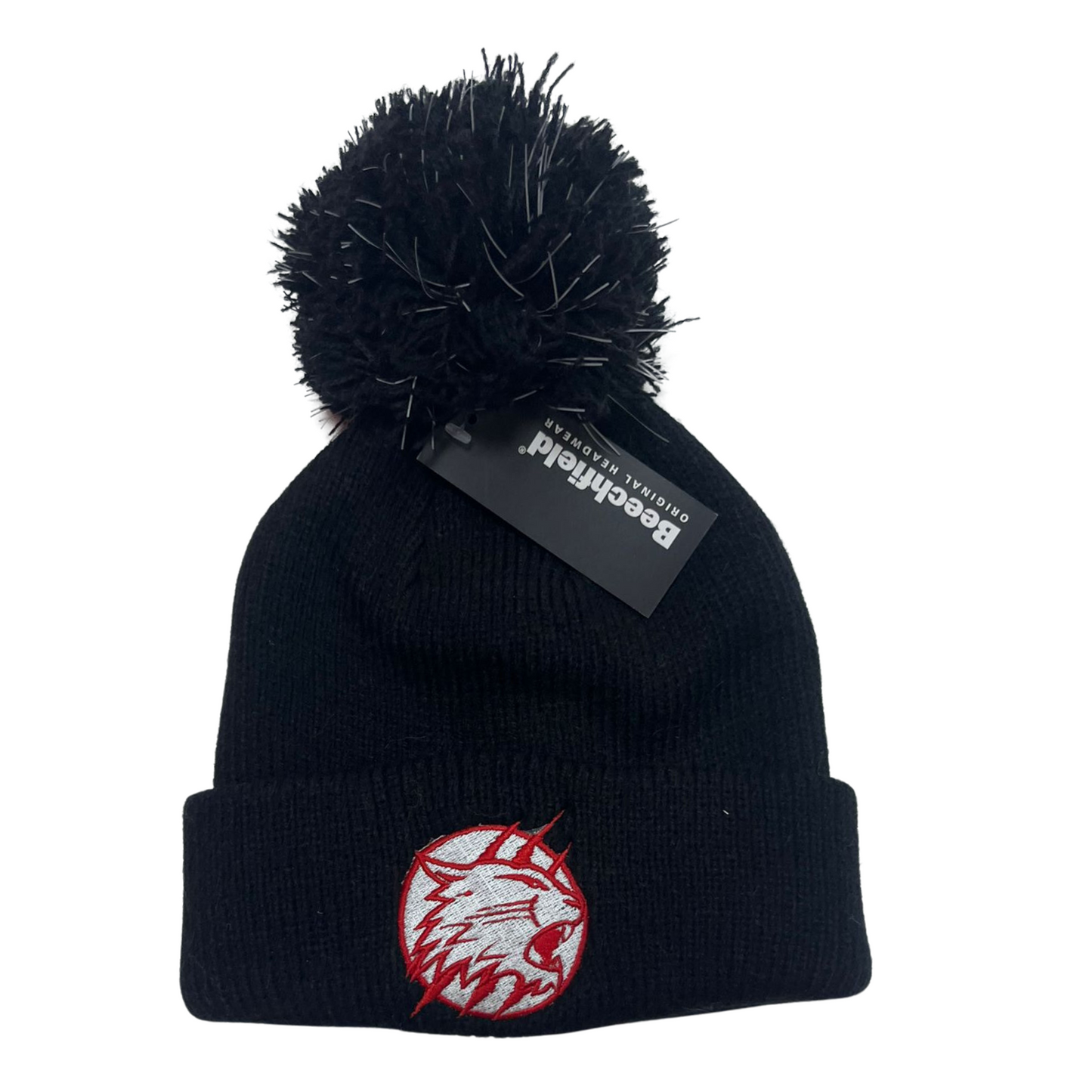 Swindon Wildcats Child Black Bobble Hat