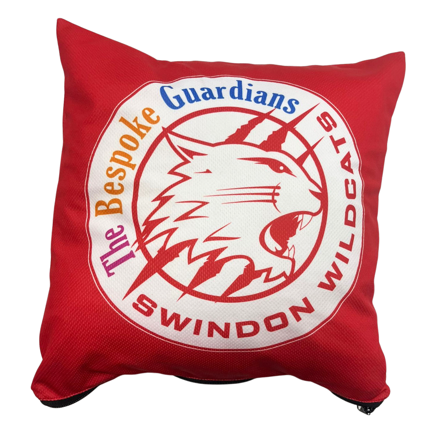 Swindon Wildcats Red Player Cushion