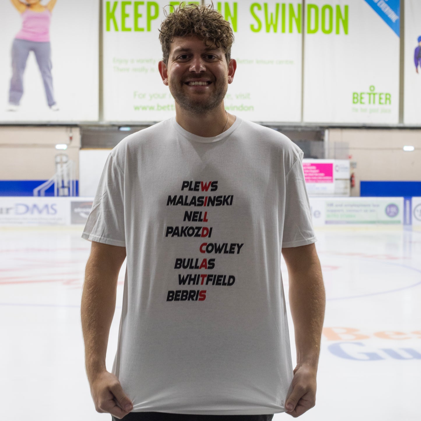 Player name tshirt