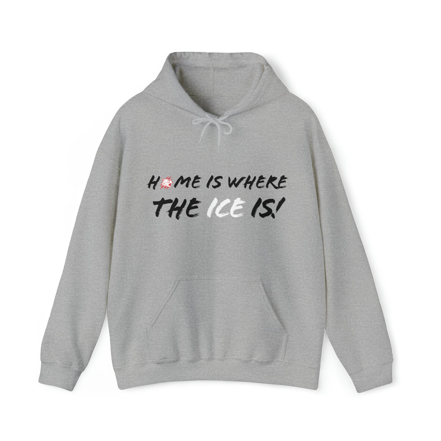 "Home is where the ice is" Hoody