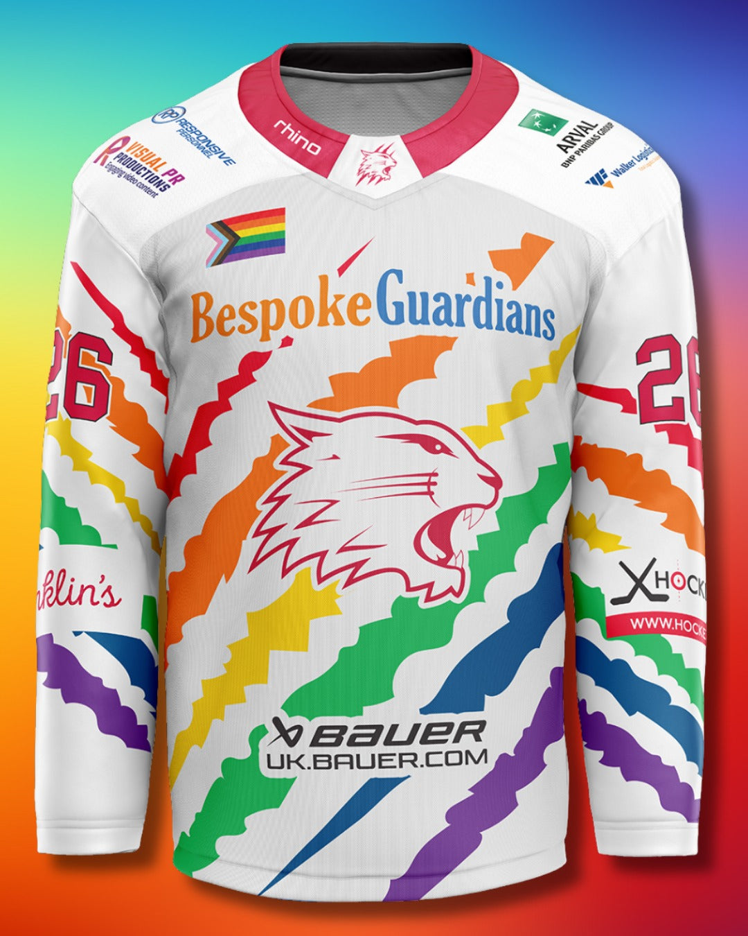 #46 Ben O'Connor Team Issued Pride Jersey 2026