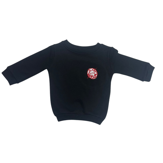 Swindon Wildcats Baby Black Sweatshirt