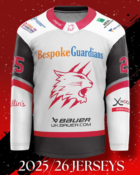 25/26 Swindon Wildcats Replica Jersey (PRE-ORDER) - WHITE