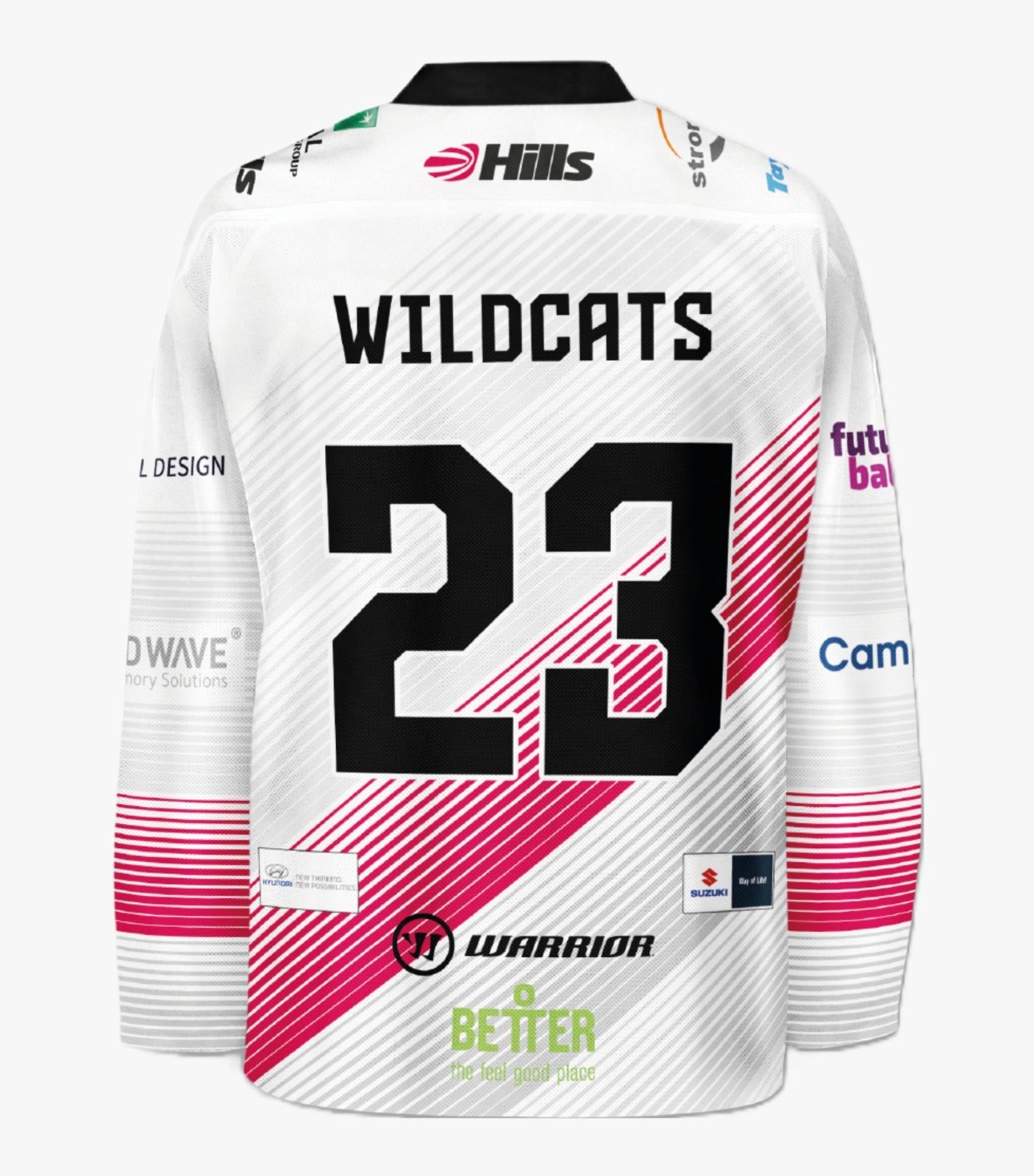 Swindon Wildcats 2023/2024 White Adult Jersey
