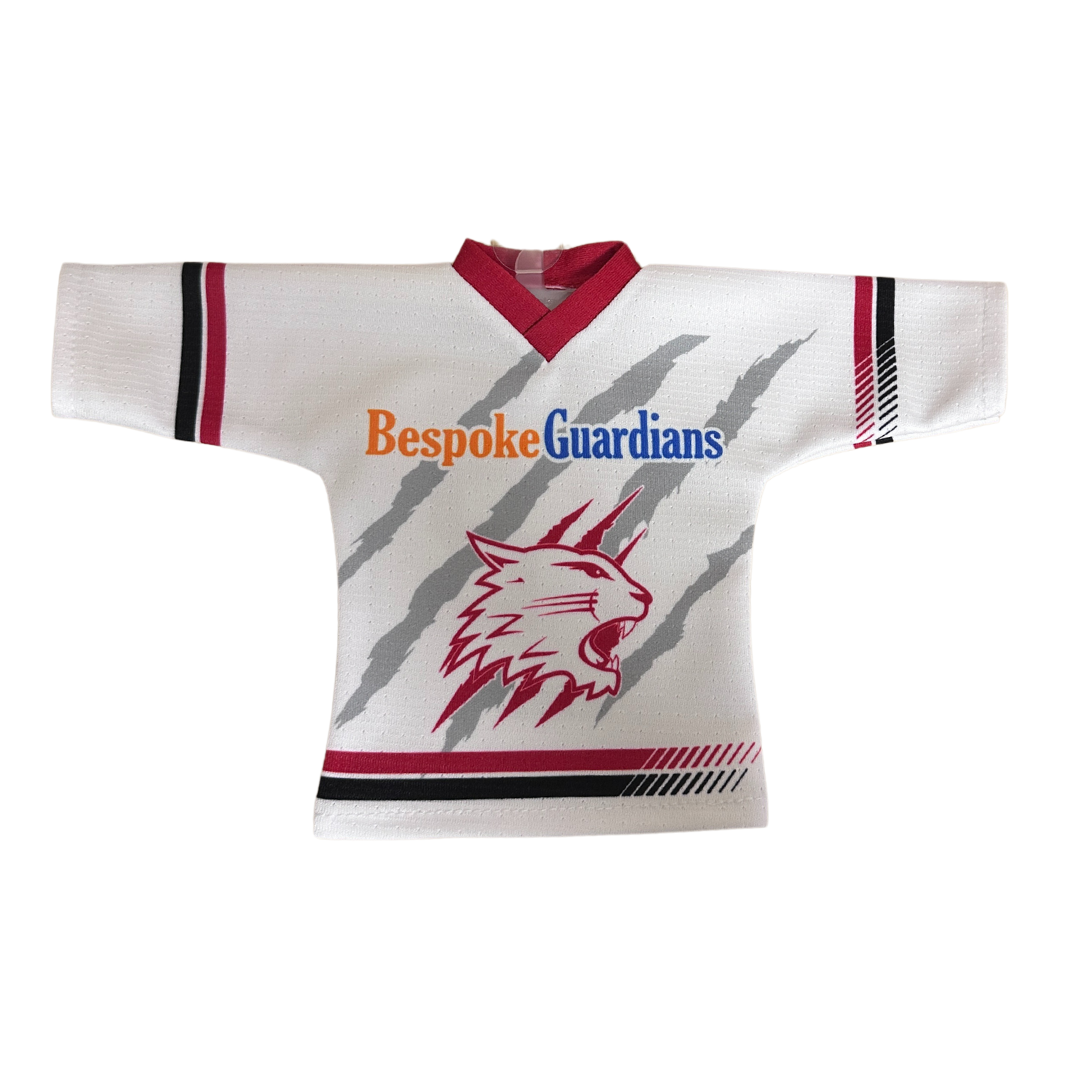 Wildcats White Mini Car Jersey