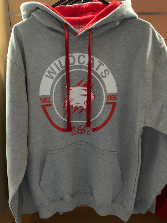 WILDCATS Grey Hoodie